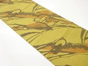 抽象模様織出し名古屋帯